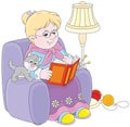 Granny reading
