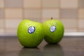 Granny Smith apples Royalty Free Stock Photo