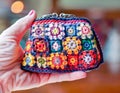 Granny Square Crochet Art