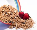 Granola and Strawberries