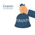 Grant funding, business concept Royalty Free Stock Photo