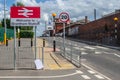 GRANTHAM, ENGLAND- 26 June 2022: Entrance to Grantham National Rail train station