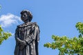 GRANTHAM, ENGLAND- 26 June 2022: Statue of Margaret Thatcher