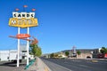 Sands Motel and sign Historic Route 66.