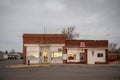 Closed businesses in a small rural town