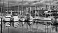 Granville Island on a Cloudy Day Royalty Free Stock Photo