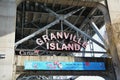 Granville Island neon entrance sign