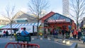 Granville Island Public Market in Vancouver. It's home to over 100 vendors offering fresh seafood, meats, sweets and European