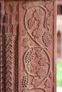 Grape carvings at Fatehpur Sikri palace in Agra