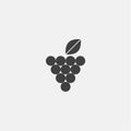 grape icon vector