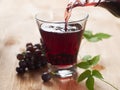 Grape juice Royalty Free Stock Photo