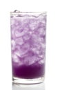 Grape Juice in Ice Royalty Free Stock Photo