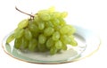 Grape on plate