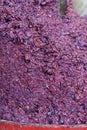 Grape seed pomace