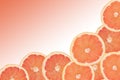 Grapefruit background