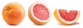 Grapefruit citrus isolated clipping path