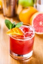 Grapefruit cocktail Royalty Free Stock Photo