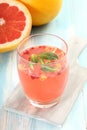 Grapefruit cocktail Royalty Free Stock Photo