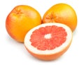 Grapefruit cut half Royalty Free Stock Photo