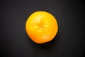 Grapefruit isolated on a black background Royalty Free Stock Photo