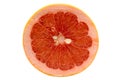Grapefruit isolated on white