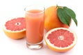 Grapefruit and juice .