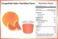 Grapefruit Juice Nutrition Facts