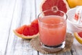 Grapefruit Juice Royalty Free Stock Photo