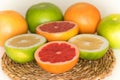 Grapefruit / juicy and tasty fruits