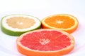 Grapefruit, sweety, orange slice Royalty Free Stock Photo