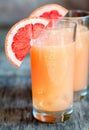 Grapefruit and Tequila Paloma Cocktail