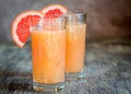 Grapefruit and Tequila Paloma Cocktail Royalty Free Stock Photo
