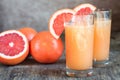 Grapefruit and Tequila Paloma Cocktail Royalty Free Stock Photo