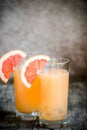 Grapefruit and Tequila Paloma Cocktail Royalty Free Stock Photo