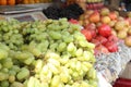 Grapes in fruit market