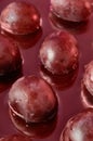 Grapes in Grape Juice Royalty Free Stock Photo