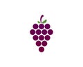 Grapes Logo Template