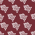 Grapes seamless pattern