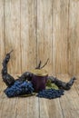 Grapes, vine and jam Royalty Free Stock Photo