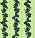 Grapevine seamless pattern