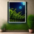Grapevines isolated on transparent background - Generative AI