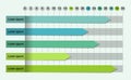 Graph bar chart visual infographic data analysis