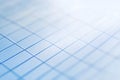 Graph grid lines fading into background, soft blue, upper left reserved for subtitle Royalty Free Stock Photo