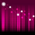 Graph modern button and technology background