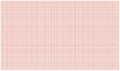 Graph paper background. Millimetre paper (pink). 1 mm marking step. Template