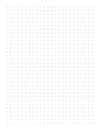Graph paper. Printable dotted grid paper on white background. Geometric abstract dotted transparent illustration with Royalty Free Stock Photo