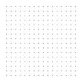 Graph paper. Printable dotted grid paper on white background. Geometric abstract dotted transparent illustration with Royalty Free Stock Photo