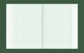 Graph paper. Printable lined and squared grid paper with color lines. Geometric background for school, textures