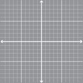 Graph paper vector with axis lines using gray color for education