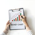 Graph money chart